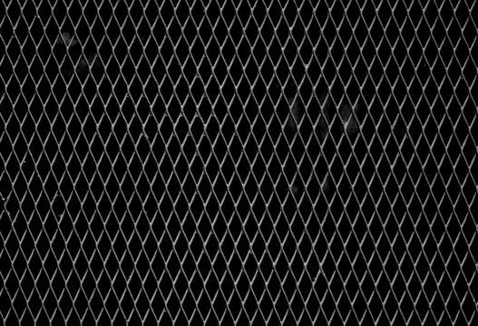 Steel grating - monochrome