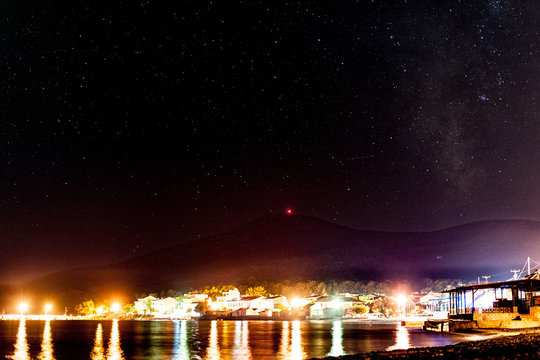 Sterne über Samos Griechenland