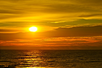 Sunrise On The Ocean