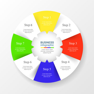 Vector infographic template.