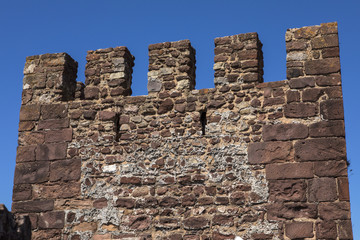 Castle of Silves in Portugal