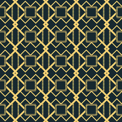 Figures of striped lines forming peculiar lattice seamless pattern