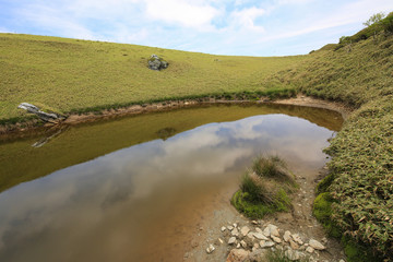 徳島県三好市　三嶺の池