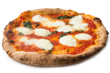 Classica pizza con mozzarella di bufala, Italian Pizza with 