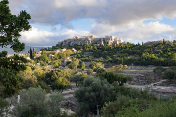 Fototapeta na wymiar acropolis of athens