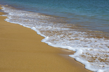 Seawater on the Beach
