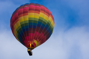 Naklejka premium Colorful hot air balloon, Cappadocia, Turkey