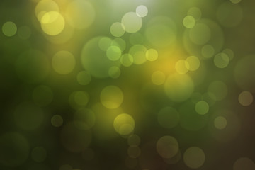 Abstract Bokeh Background Green Nature and Blurry