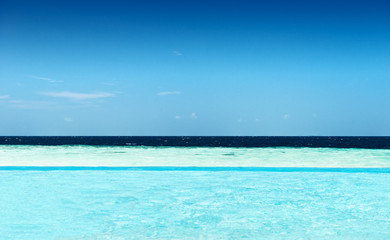 Obraz premium basen typu infinity