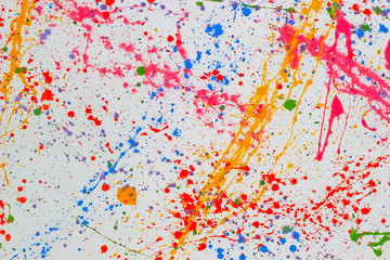 Pollock  art texture graphic drawn backdrop wallpaper - obrazy, fototapety, plakaty