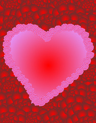 Search photos pink heart shape illustration