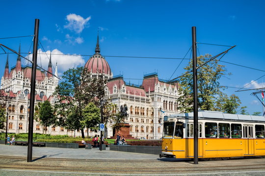 Budapest, Platz des Parlaments