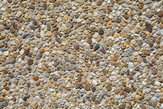 Large Pebble Dashed Surface