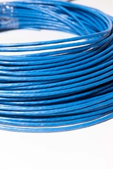 blue utp internet connection cable