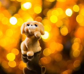 dog at the Christmas joy 2018 happy new year holiday, animal