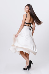 Naklejka premium Female model in studio 