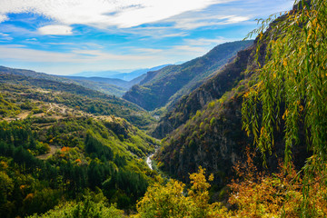 Obraz premium Vista de las montañas