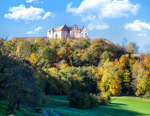 Obraz premium Germany view of Kapfenburg in the ostalb region