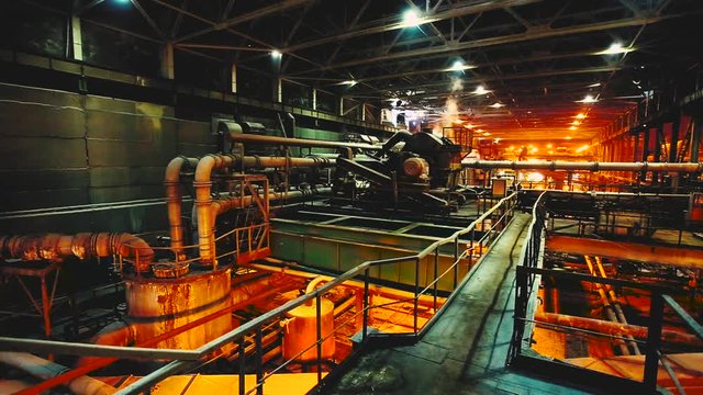 Iron and Steel Works. Metal smelting.