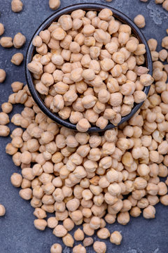 Healthy food chickpeas