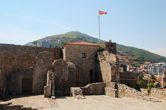 Citadel in the Old Town in Budva, Montenegro
