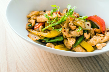 Stir fry chicken