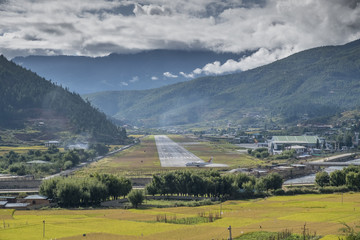 Paro Airport Runway