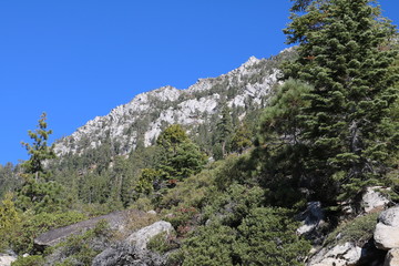 Fototapeta na wymiar Tahoe Mountains