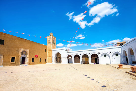 Mosque of Barber in Kairouan. Tunisia, North Africa
