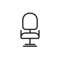 Office Chair Line Icon