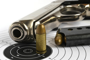Pistol and ammunition
