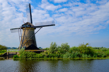 Windm&uuml;hle in Kinderdijk/NL