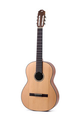 Obraz na płótnie Canvas Six String Acoustic Guitar