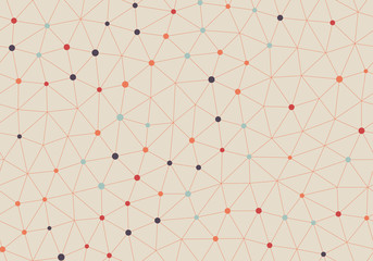 Technology lines seamless pattern. Vector background.