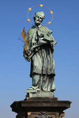 Fototapeta premium Statue of John of Nepomuk