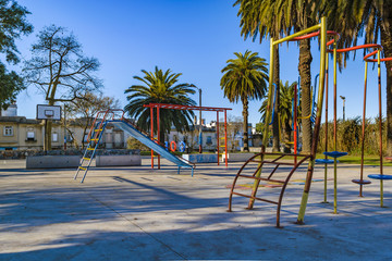 Children Games at Public Square