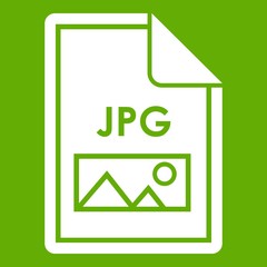 File JPG icon green