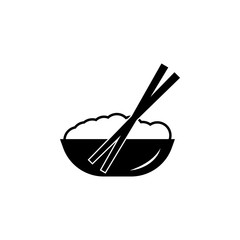 bowl of rice icon