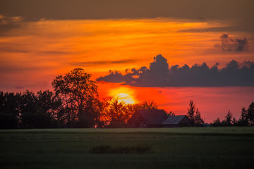 The sun will be solemnly celebrated on summer evenings