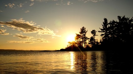 Fototapeta na wymiar North Shore Sunset