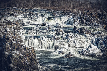 Frozen Great Falls