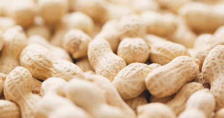 Stack of peanut