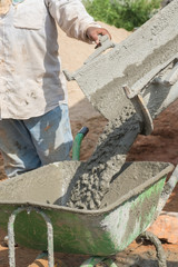 car for container mix concrete