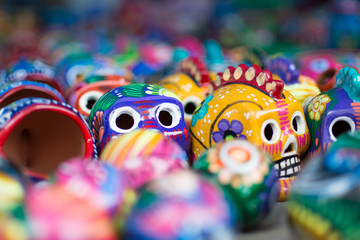 Mexico Skull at Fair, Dia de Muertos, tradition 