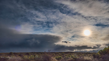 Obraz premium Thunderstorms arrive in Western Australia
