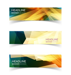 Horizontal Banner set