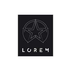 Star Logo Vector Template Design