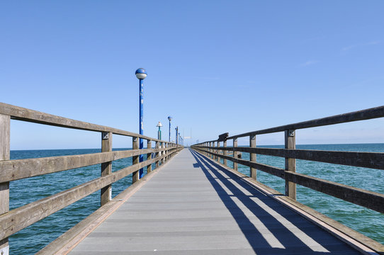 Seebr&uuml;cke Zingst Fischland-Dar&szlig;-Zingst, Ostsee
