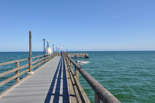 Seebr&uuml;cke Zingst Fischland-Dar&szlig;-Zingst, Ostsee