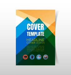 abstract report cover 11